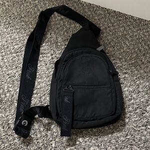 PINK Black Sling Bag